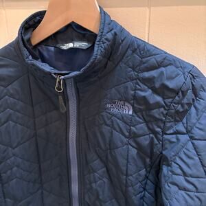 The North Face Women's ThermoBall™ Quilted Jacket in Navy Blue- Size M